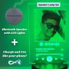 Personalised speaker Spotify desklamp - unique and functional customised gifts